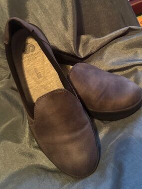 Clarks Cloudsteppers Wedge cushion insole Comfortable Shoes 8M